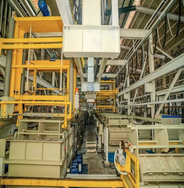 Dây chuyền mạ tự động